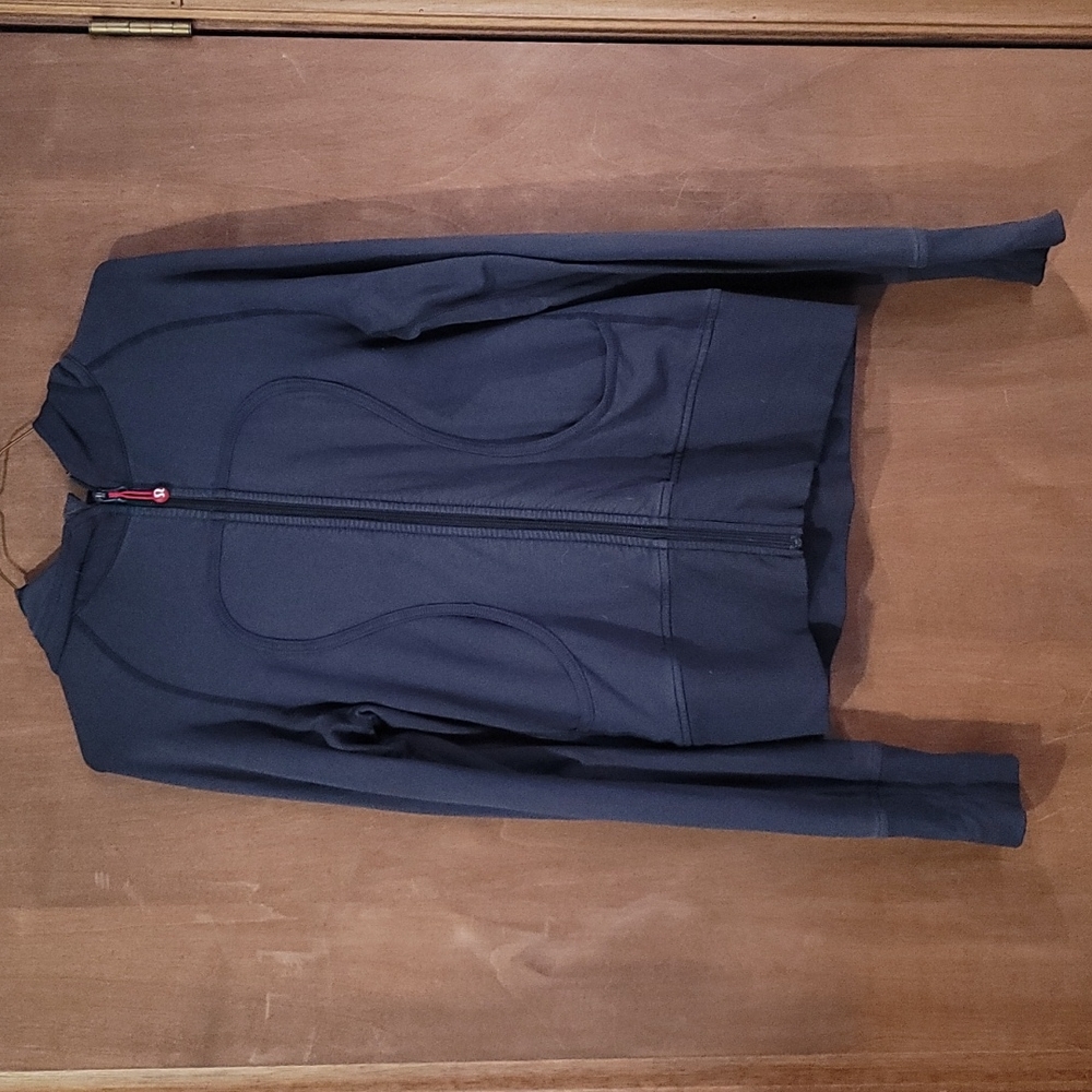 Lululemon - Blue Grey - Light Running - Scuba Hooded Sweatshirt - S